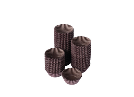 كوب كيك أبيض 6 سم - 50 قطعة