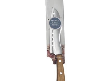 Stainless Steel Knife With Wooden Handle
