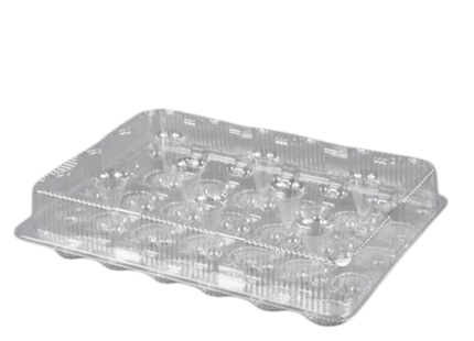 Clear Plastic Cup Cake - 24 Cups