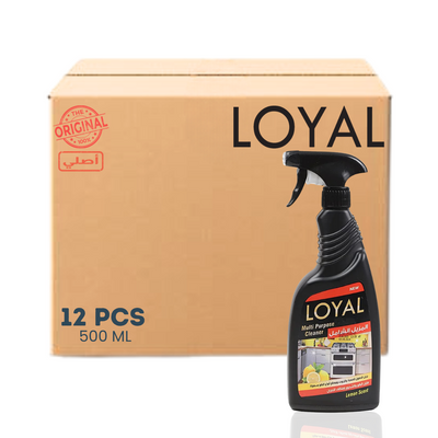 منظف متعدد الأغراض من لويال، 750 مل، عبوة من 12 قطعة