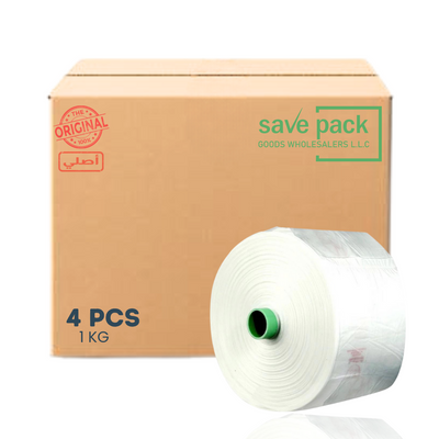 لفائف خضراوات بلاستيكية 1 كجم كرتون صفقة 4 قطع