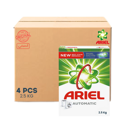 مسحوق غسيل اريال ٢.٥ كجم - كرتون ٤ قطع