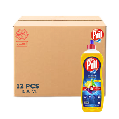 سائل غسيل الأطباق بريل - 1.5 لتر قطعة/كرتون - قطع