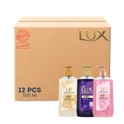 غسول اليدين لوكس ٥٠٠ مل - عرض كرتوني - ١٢ قطعة