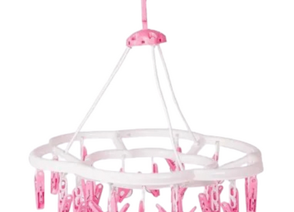 Plastic White Round Babies Cloth Drying