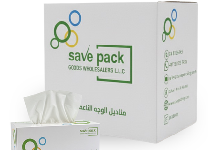 SAVE PACK Facial Tissue 200 Sheets x 2 Ply - 30 Boxes