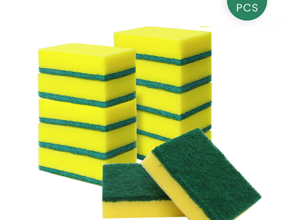 Sponge With Scrub 36 Pcs