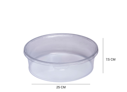 Clear Round Container 5009