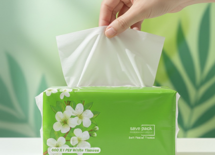 SAVE PACK Facial Tissue 600 Sheets - 30 Boxes