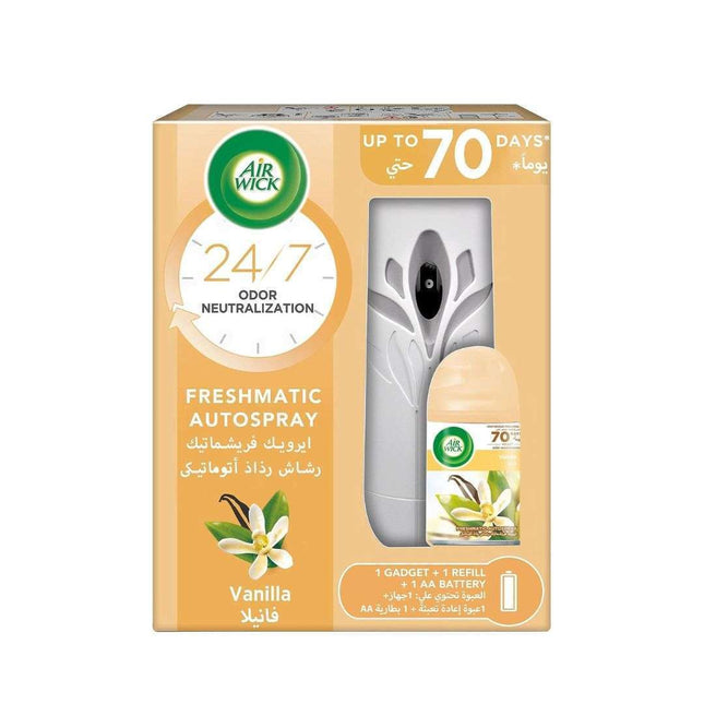 Air Wick Air Freshener 250 Ml + Free Dispenser + Free Battery AA - Sparkling Citrus