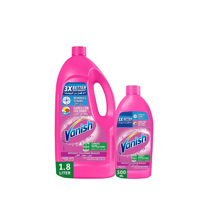 Vanish Stain Remover Pink 1.8L+500 ml