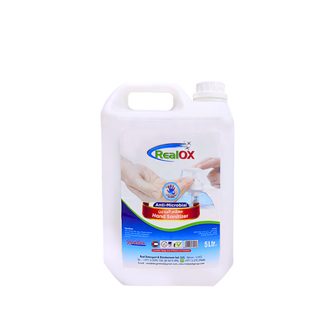 Real Ox Hand Sanitizer Gel 5L