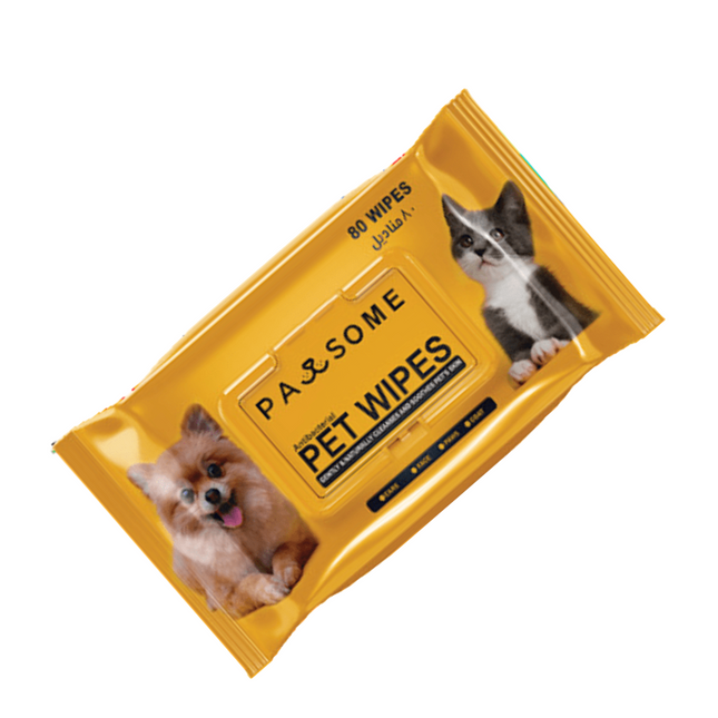 Wet Wipes All Day Antibacterial Pets Wipes 80 Sheets