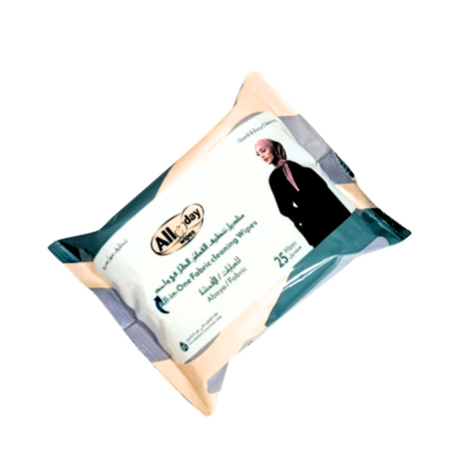 Wet Wipes All Day All Fabric  25 Pcs