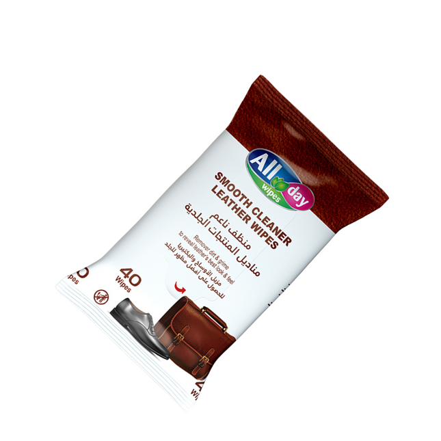 Wet Wipes All Day Leather Cleaner  40 Sheets