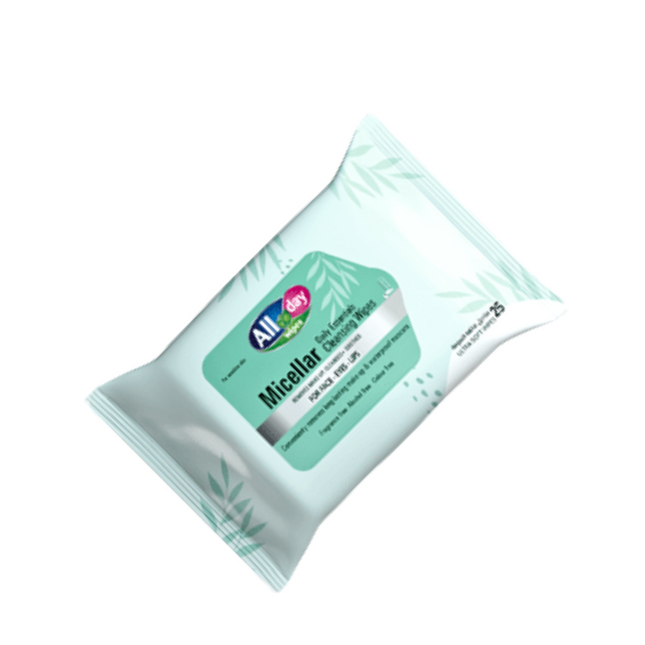 Wet Wipes All Day Micellar Facial Cleansing Wipes 25