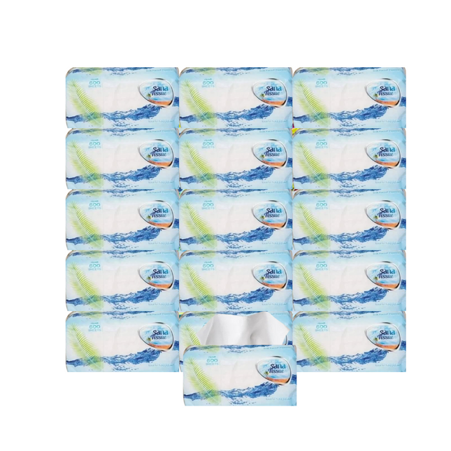 Sana Facial Tissue 600 Sheets  x 2 Ply