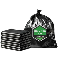 Garbage Bag Black  - 110x130 cm