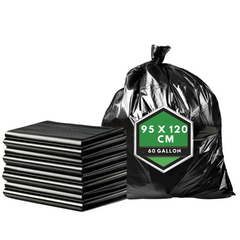 Garbage Bag Black All Sizes  95x120 cm