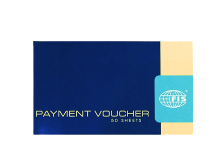 FIS FSCLPVB Payment Voucher - 120 x 210mm - 50 Sheets