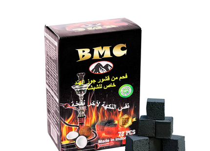 COCONUT CHARCOAL FOR SHISHA - 72 Pieces