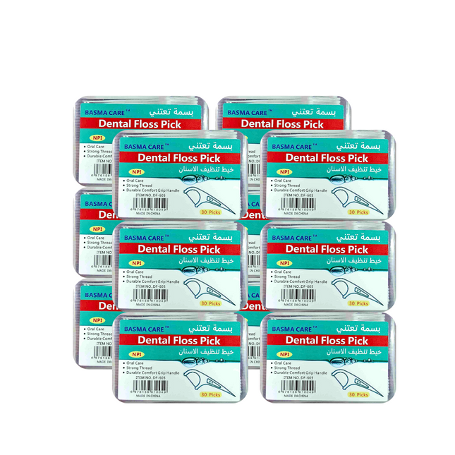 DENTAL FLOSS TOOTHPICK 30 Picks