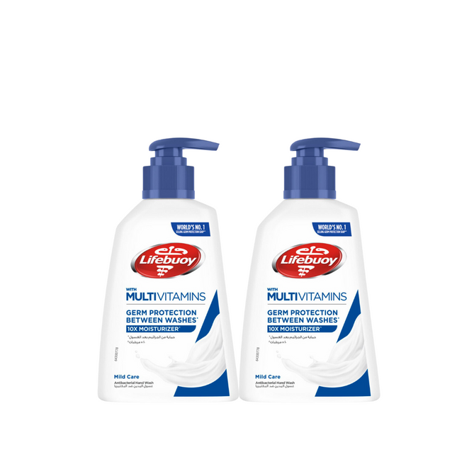 غسول اليدين لايف بوي المضاد للبكتيريا للعناية اللطيفة 200 مل