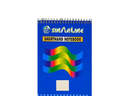 Spiral Shorthand Notebook  - 128 X 203  MM - 70 Sheets
