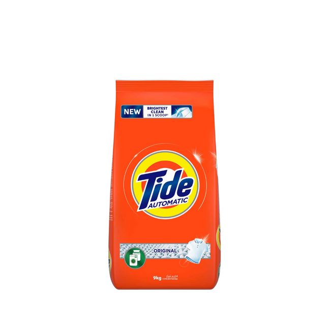 Tide Powder Laundry Detergent Original Scent 9kg