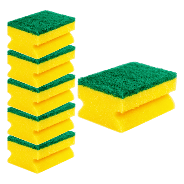 Sponge Scourer 9 pieces