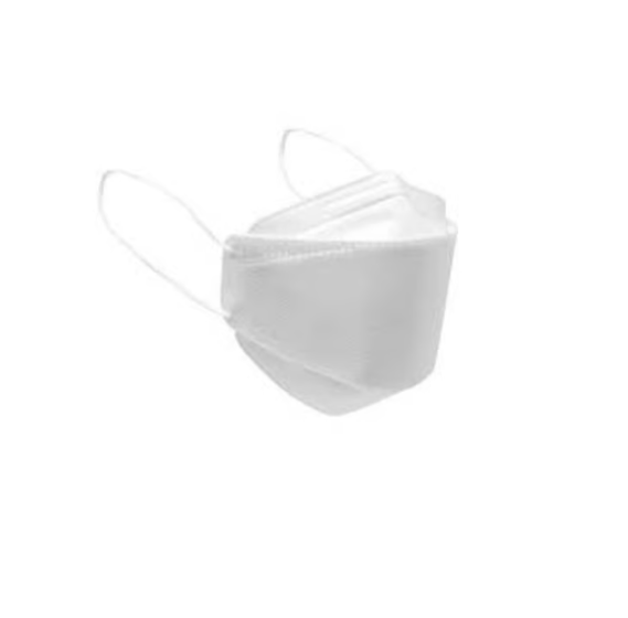 Disposable Face Mask White KF 94- Packet 1x50 Pieces