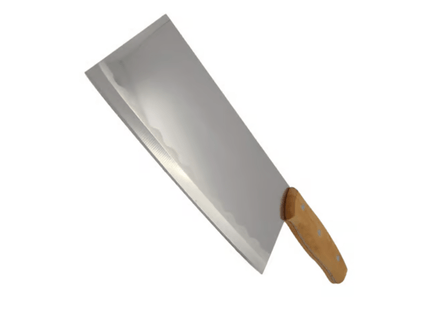 Blade Handmade Forged Kitchen Knife Cleaver with wooden handle