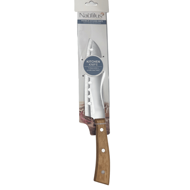 Stainless Steel Knife With Wooden Handle