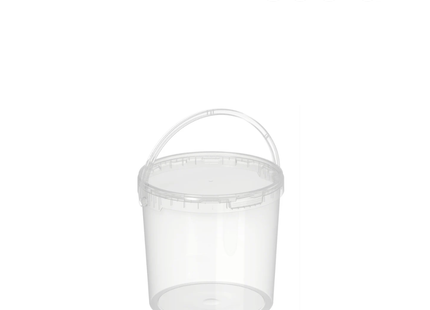Clear Bucket + Lid + Handle 500 G