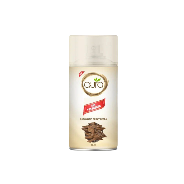 Aura Air Freshener Automatic Spray Refill 250ml - Oud Aroma
