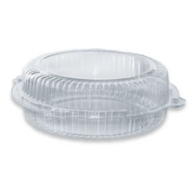 Round Clear Cake Container W/Lid 10 inch