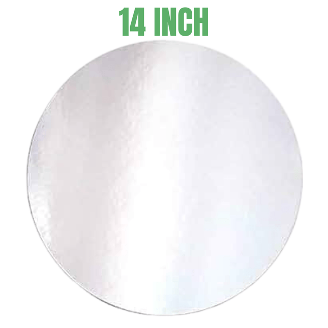 Cake Board Silver 14 Inch Piece