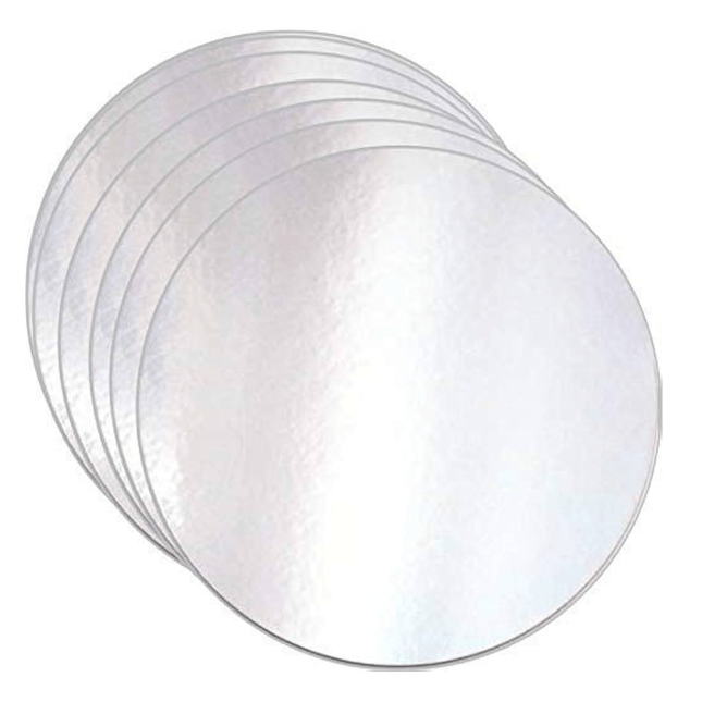 Cake Board Silver 14 Inch Piece/50 Pieces - 50 Pieces