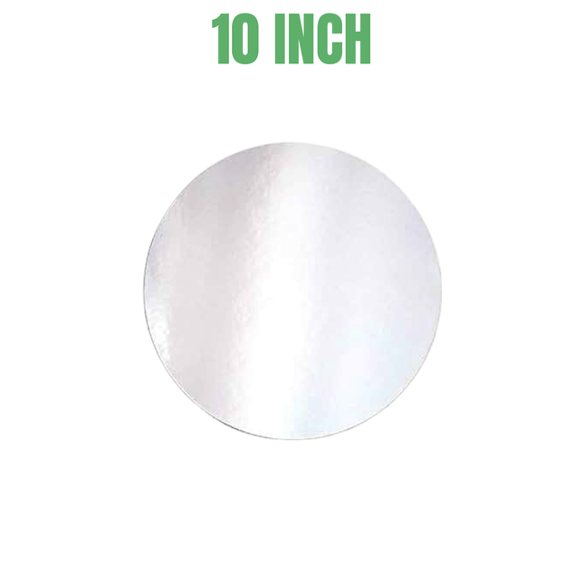 Cake Board Silver 10 Inch
