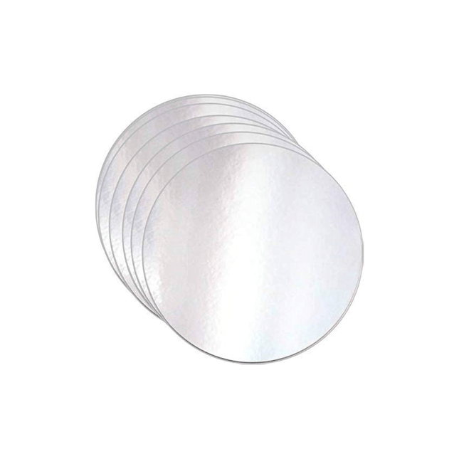 Cake Board Silver 10 Inch Piece/50Pieces - 50 Pieces