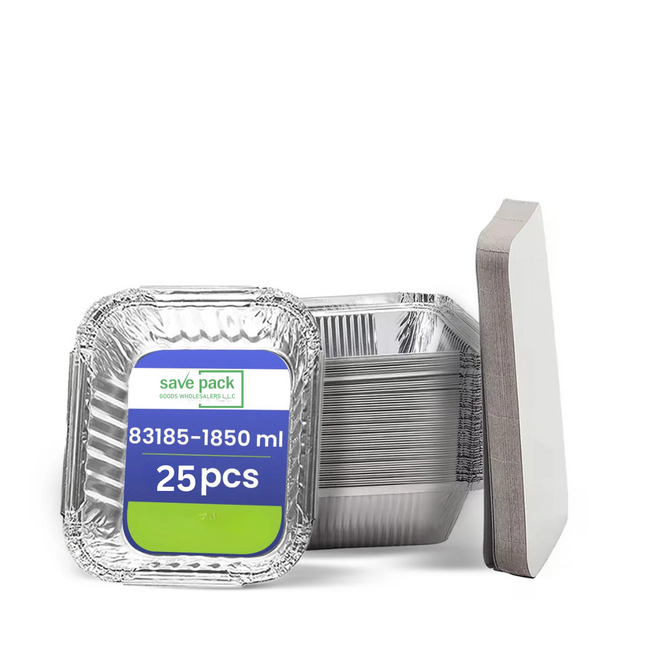 حاوية ألومنيوم 83185 25 قطعة