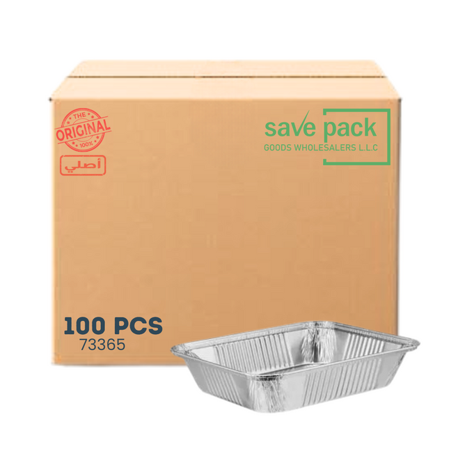 Aluminium Container 73365 -3650 ML 100 Pcs