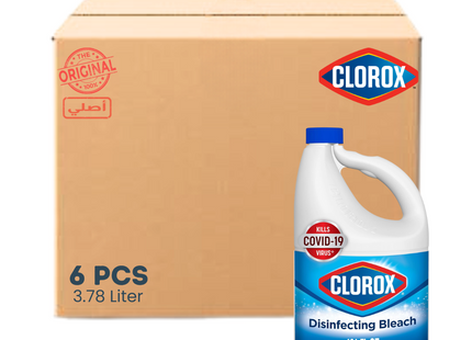 Clorox Bleach 3.78 L x 6 Pcs