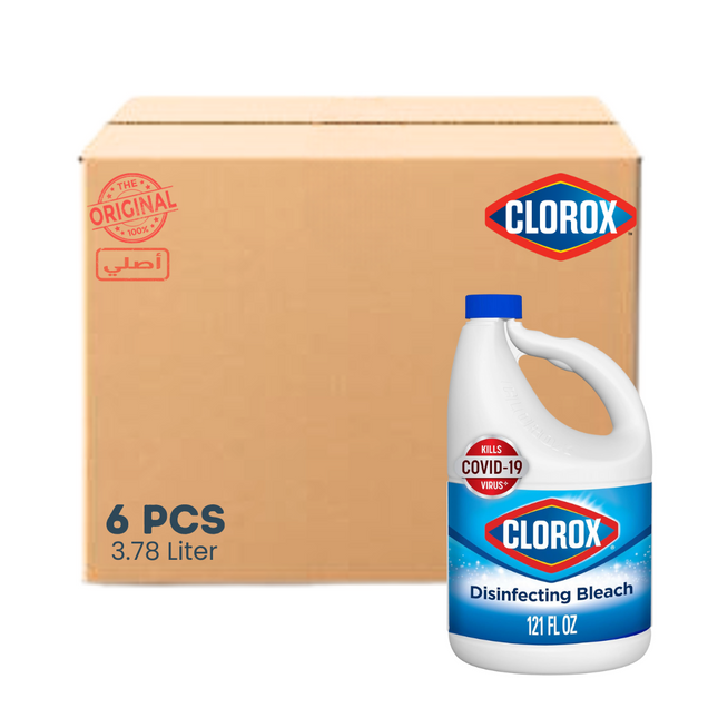 Clorox Bleach 3.78 L x 6 Pcs