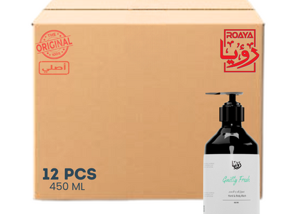 Roaya Premium Hand Wash Guilty Fresh 450 Ml