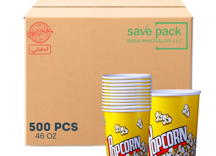 Popcorn Tub 46 OZ - 500 Pcs