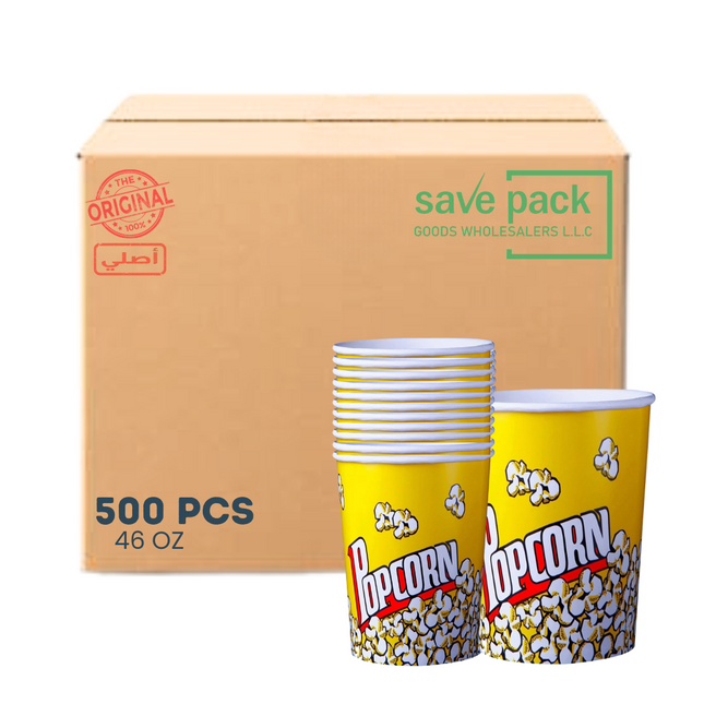 Popcorn Tub 46 OZ - 500 Pcs