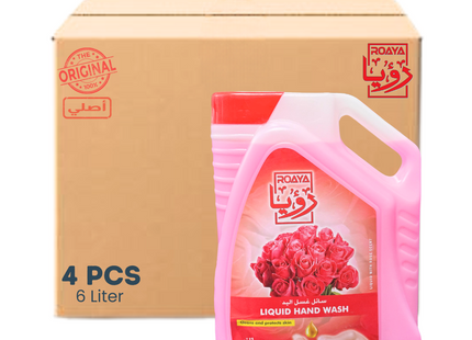 ROAYA Premium Hand Wash 6 L Rose