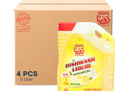 Roaya Dish Wash Liquid Premium 6L