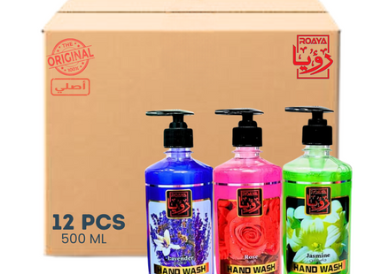 Roaya Hand Wash 500 ml - 24 pcs